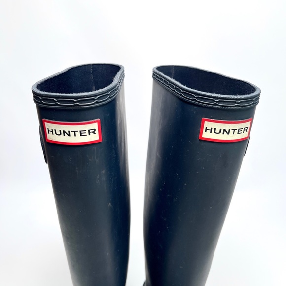 HUNTER rain boots blue - Picture 8 of 9